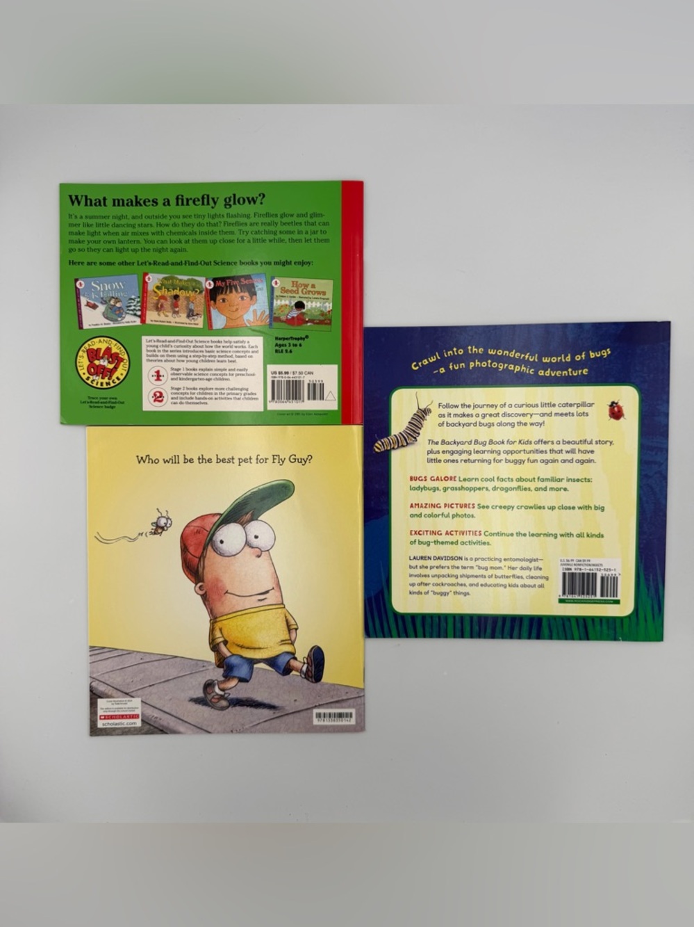 Scholastic Kids Bug & Insect 3- Book Set - Picture 2 of 2